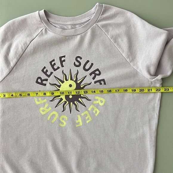 NWT Reef Logo Sweatshirt Size L (junior) - Picture 4 of 7
